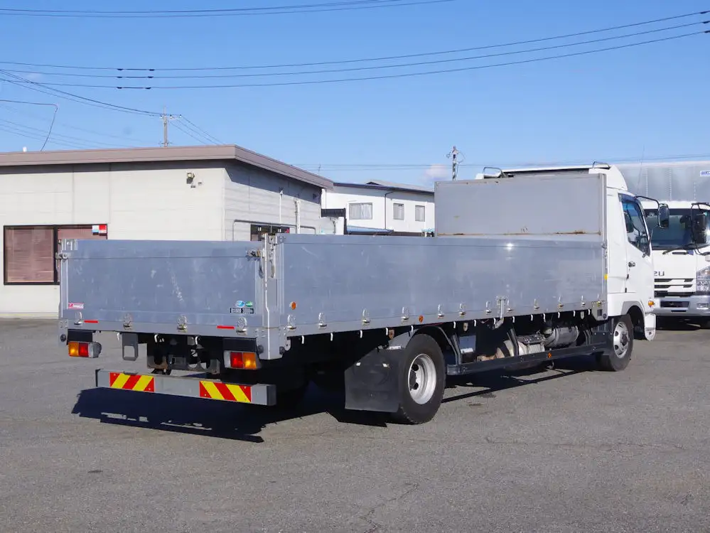 三菱 ファイター 中型/増トン 平ボディ アルミブロック ベッドの中古トラック画像3