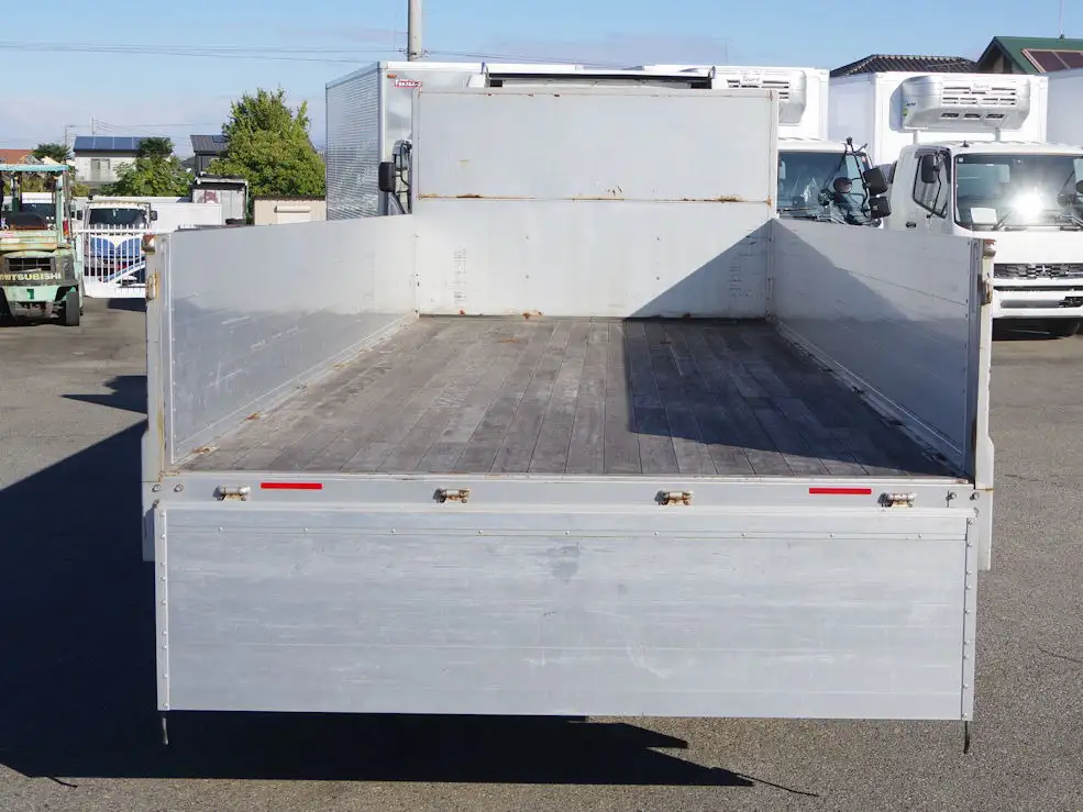三菱 ファイター 中型/増トン 平ボディ アルミブロック ベッドの中古トラック画像7