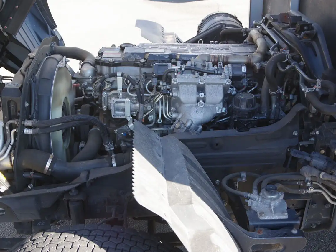 三菱 ファイター 中型/増トン 平ボディ アルミブロック ベッドの中古トラック画像20