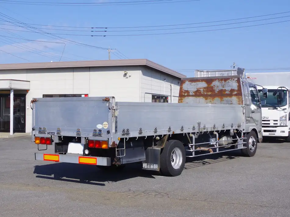 三菱 ファイター 中型/増トン 平ボディ 床鉄板 アルミブロックの中古トラック画像3