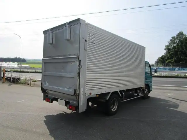 三菱 キャンター 小型 アルミバン パワーゲート PDG-FE74DVの中古トラック画像3