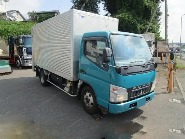 三菱 キャンター 小型 アルミバン パワーゲート PDG-FE74DVの中古トラック画像2