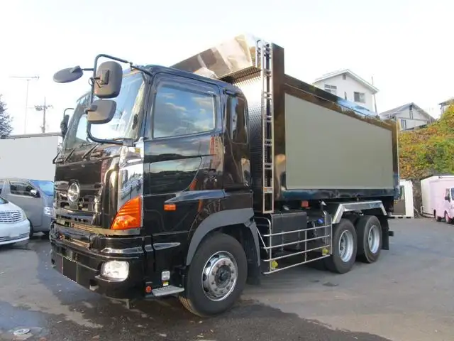 日野 プロフィア 大型 ダンプ 土砂禁 ステンレス張り の中古トラック【車両No.201573】