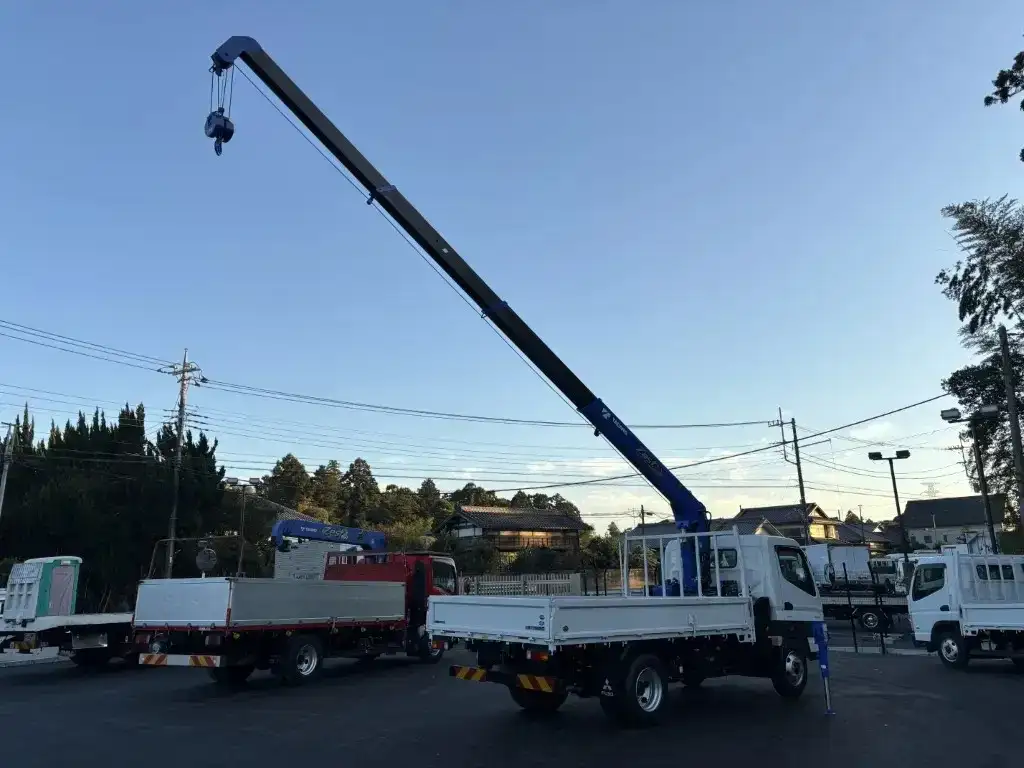 三菱 キャンター 小型 クレーン付 4段 ラジコンの中古トラック画像5