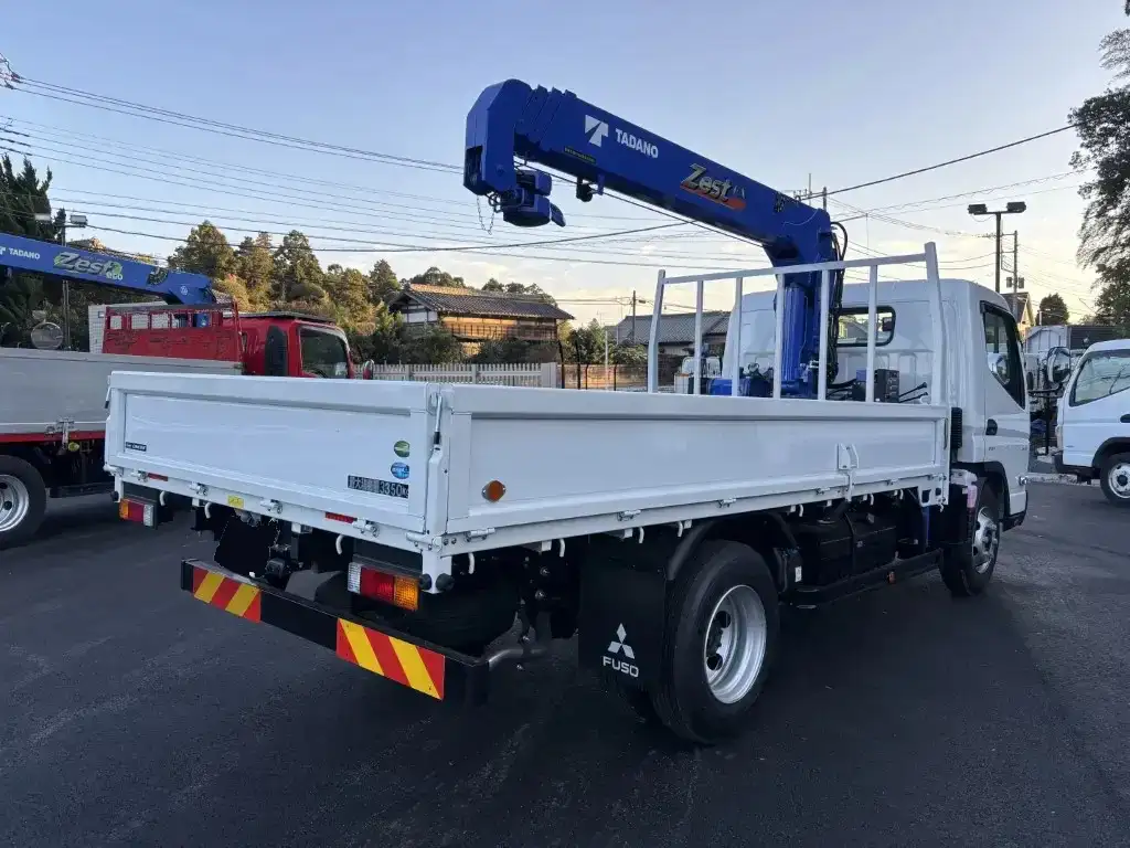 三菱 キャンター 小型 クレーン付 4段 ラジコンの中古トラック画像3