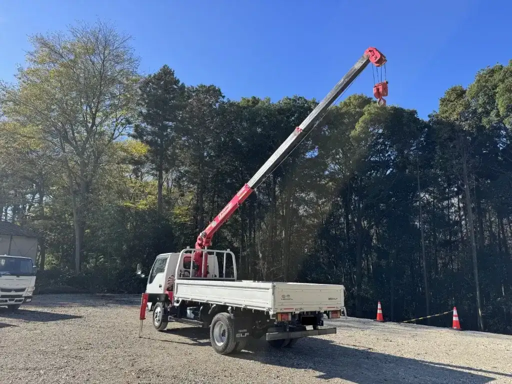 いすゞ エルフ 小型 クレーン付 3段 ラジコンの中古トラック画像5