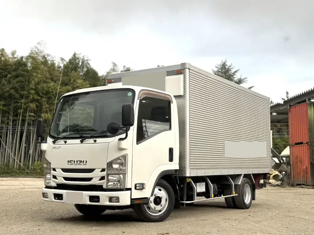 いすゞ エルフ 小型 アルミバン 標準ロング