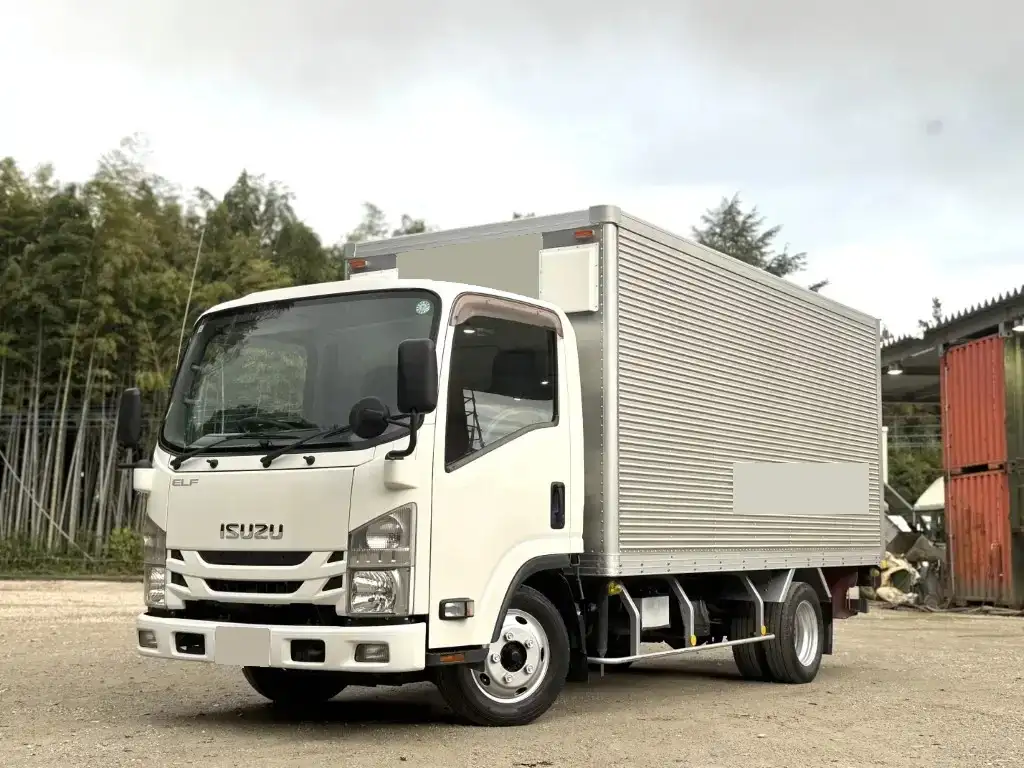 いすゞ エルフ 小型 アルミバン シャッター式 TRG-NMR85AN の中古トラック【車両No.201693】