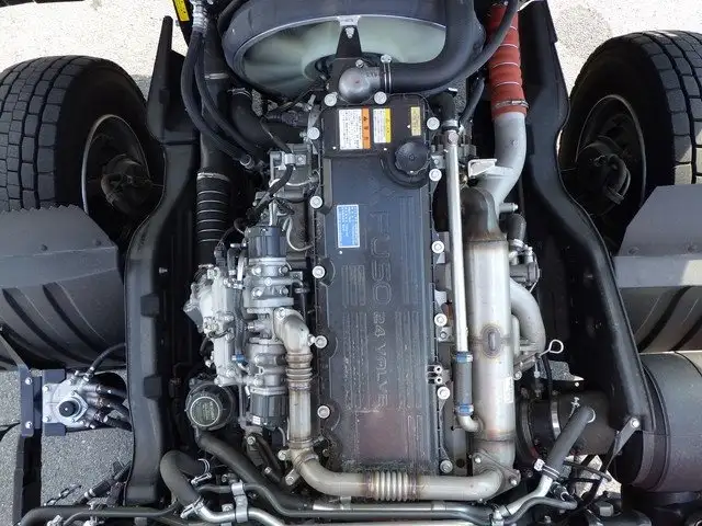 三菱 ファイター 中型/増トン 車両重機運搬 4段クレーン ラジコンの中古トラック画像20