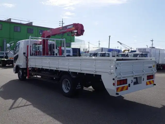 三菱 ファイター 中型/増トン 車両重機運搬 4段クレーン ラジコンの中古トラック画像4