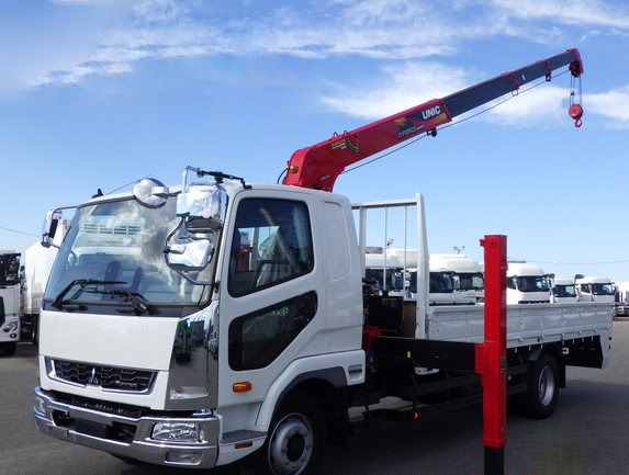 三菱 ファイター 中型/増トン 車両重機運搬 セルフローダー
