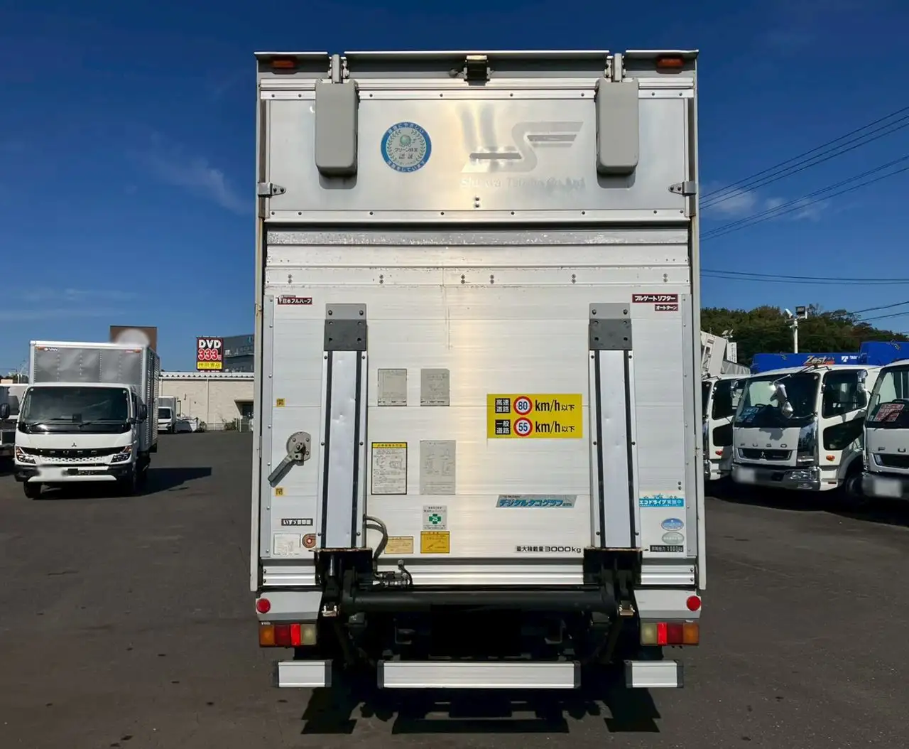 いすゞ エルフ 小型 アルミバン パワーゲート TKG-NMR85ANの中古トラック画像4