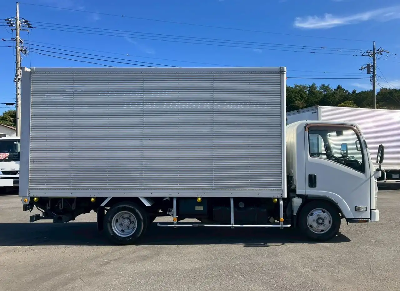 いすゞ エルフ 小型 アルミバン パワーゲート TKG-NMR85ANの中古トラック画像3