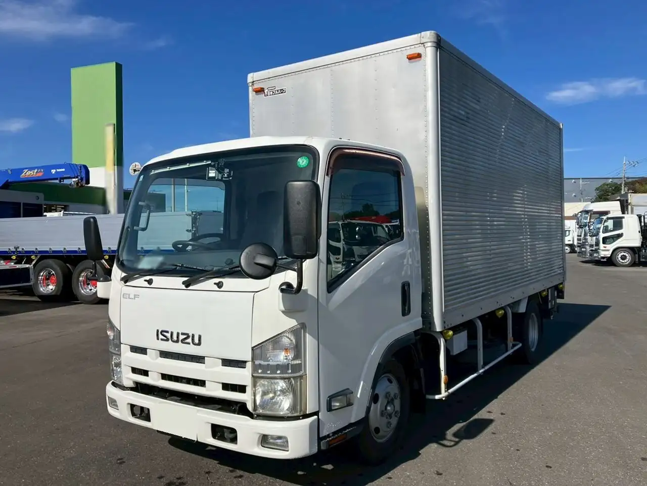 いすゞ エルフ 小型 アルミバン パワーゲート TKG-NMR85AN の中古トラック【車両No.201629】