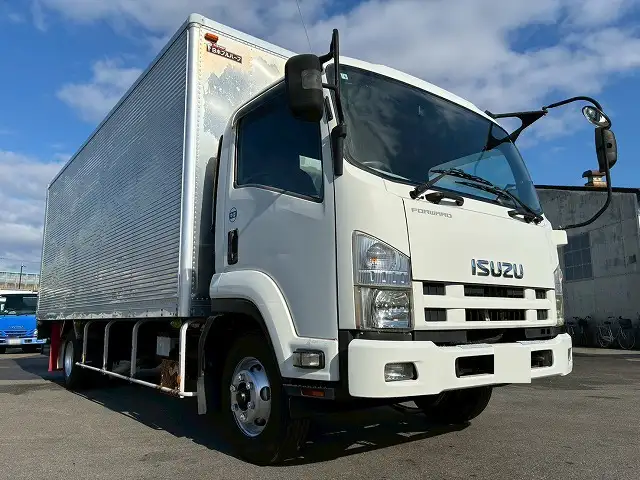 いすゞ フォワード 中型/増トン アルミバン パワーゲート サイドドアの中古トラック画像2