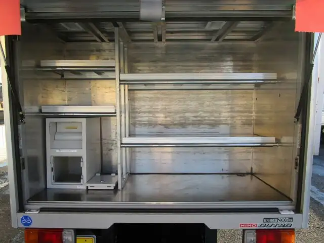 日野 デュトロ 小型 アルミバン ボトルカー サイドドアの中古トラック画像7