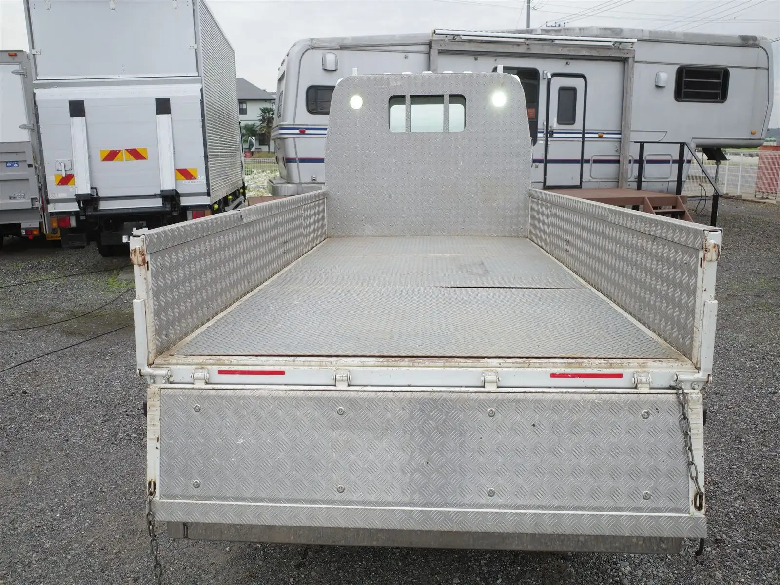 いすゞ エルフ 小型 平ボディ 床鉄板 カスタムの中古トラック画像7