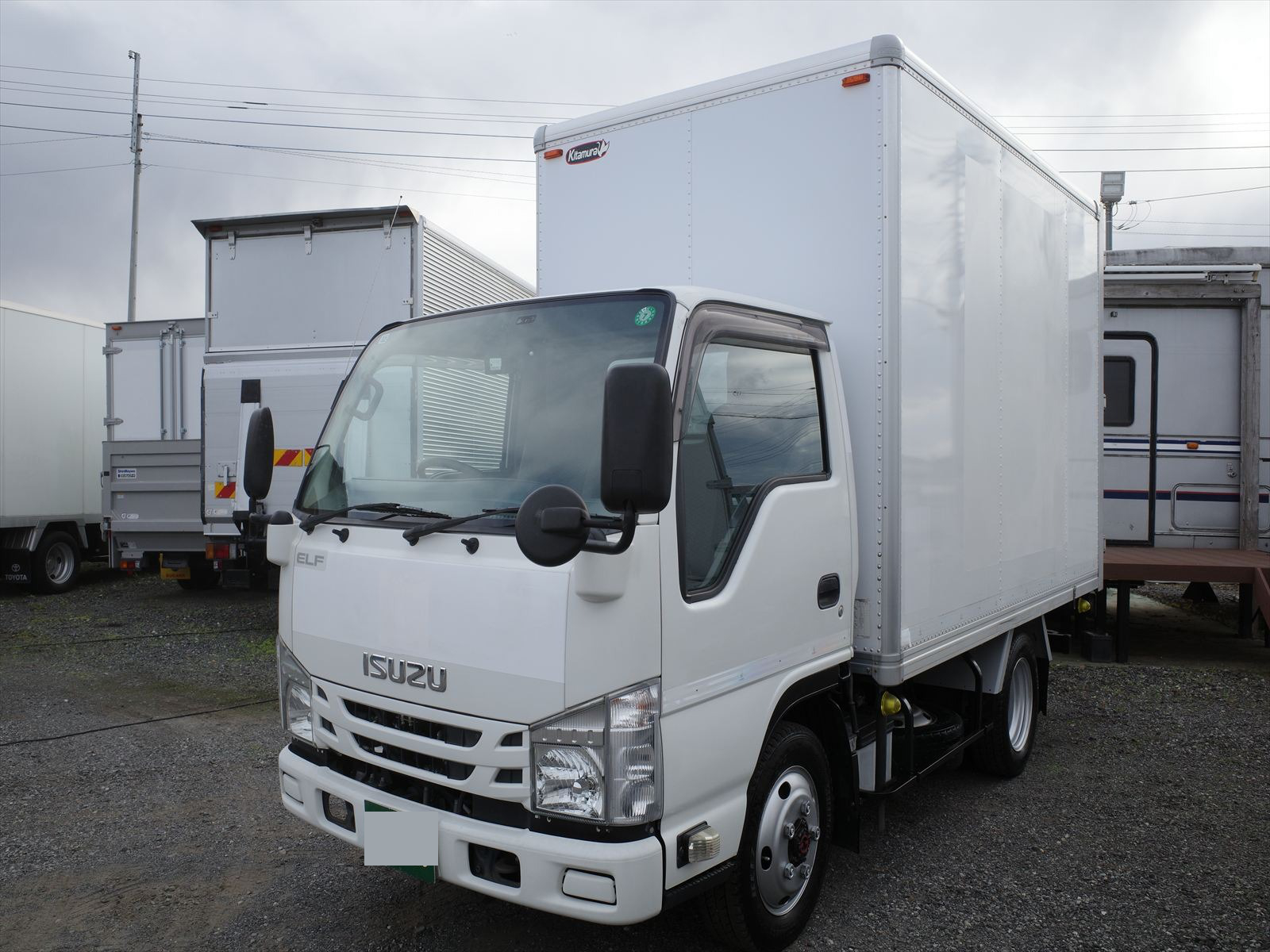 いすゞ エルフ 小型 平ボディ Wキャブ パワーゲート の中古トラック【車両No.201697】