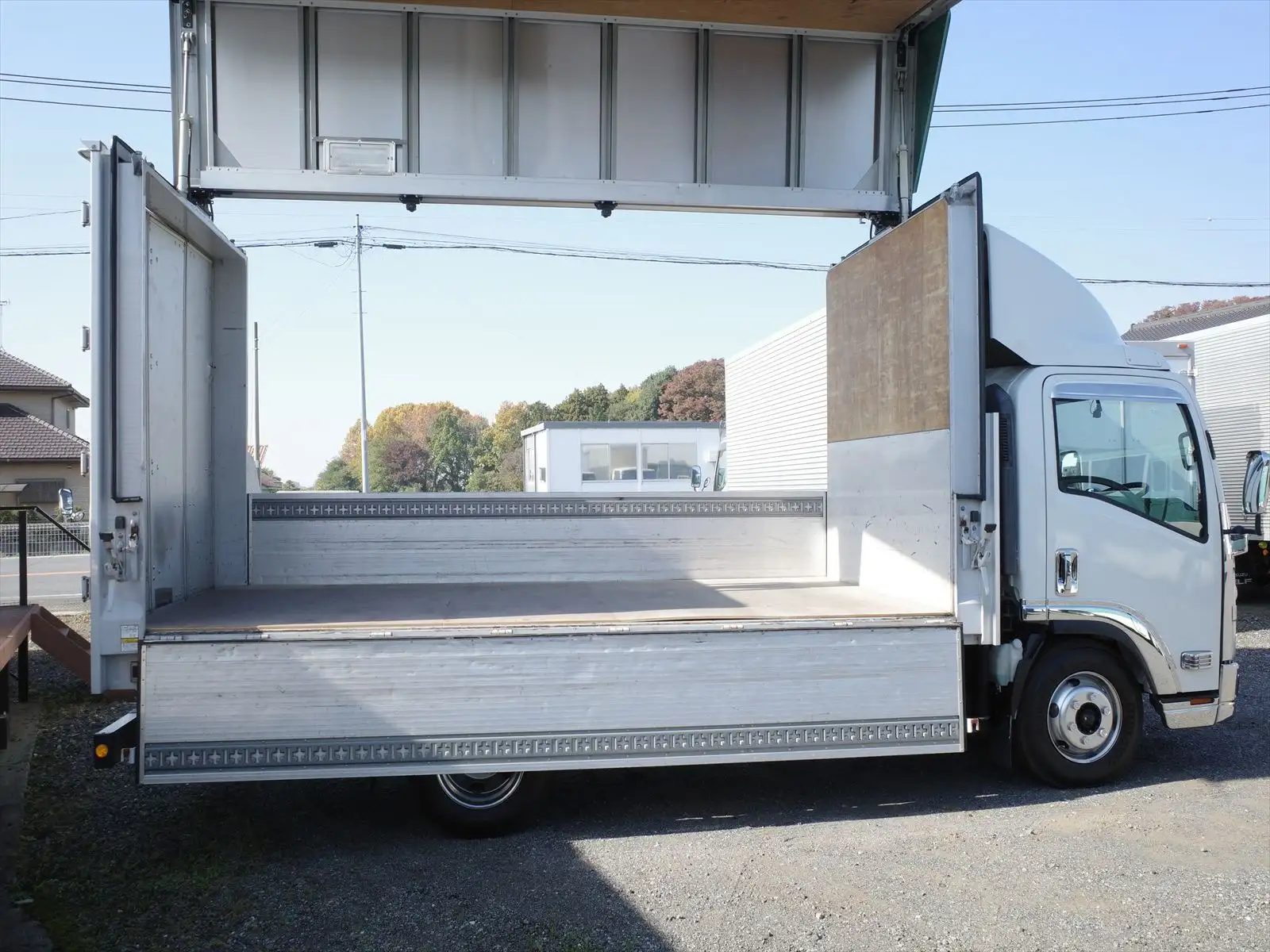 いすゞ エルフ 小型 ウイング 3枚観音 TPG-NPR85ANの中古トラック画像5