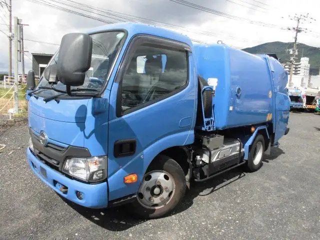 日野 デュトロ 小型 パッカー車 巻き込み式 回転ダンプ式 の中古トラック【車両No.201588】