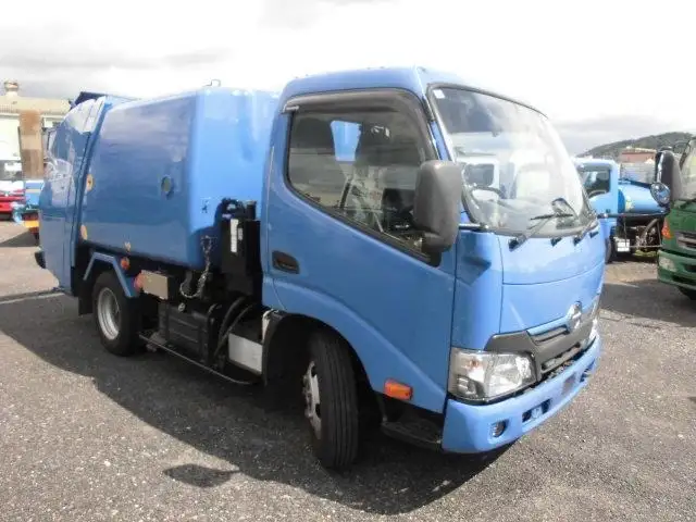 日野 デュトロ 小型 パッカー車 巻き込み式 回転ダンプ式の中古トラック画像2