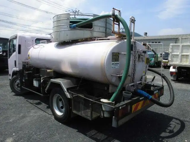 いすゞ エルフ 小型 タンク車 バキューム の中古トラック画像5