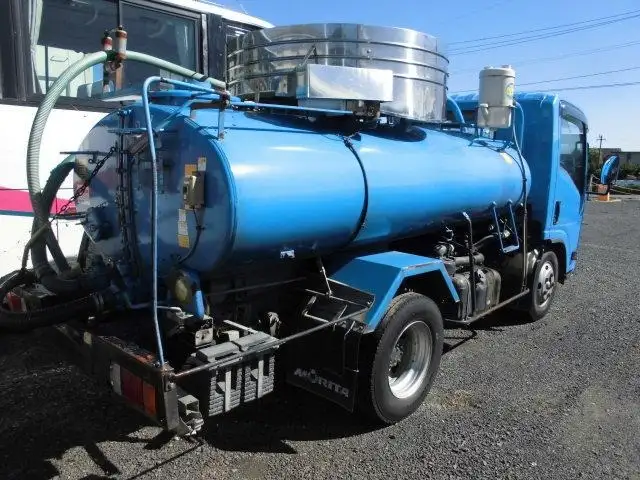 いすゞ エルフ 小型 タンク車 バキューム の中古トラック画像3