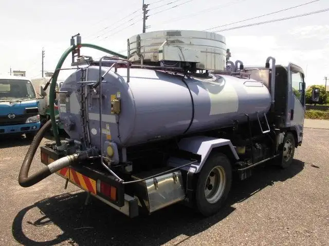 いすゞ エルフ 小型 タンク車 バキューム の中古トラック画像3