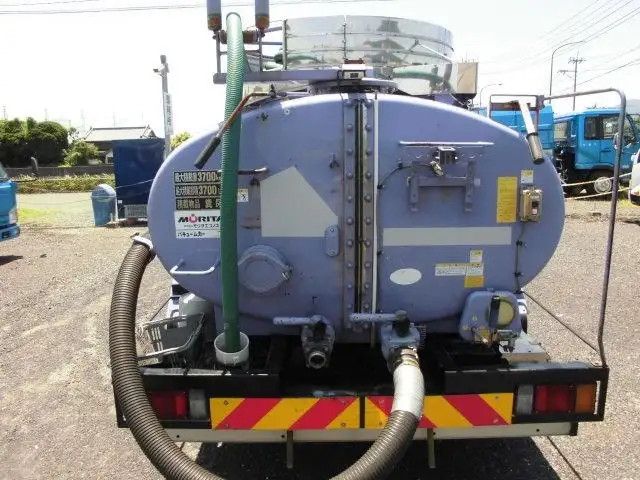 いすゞ エルフ 小型 タンク車 バキューム の中古トラック画像4