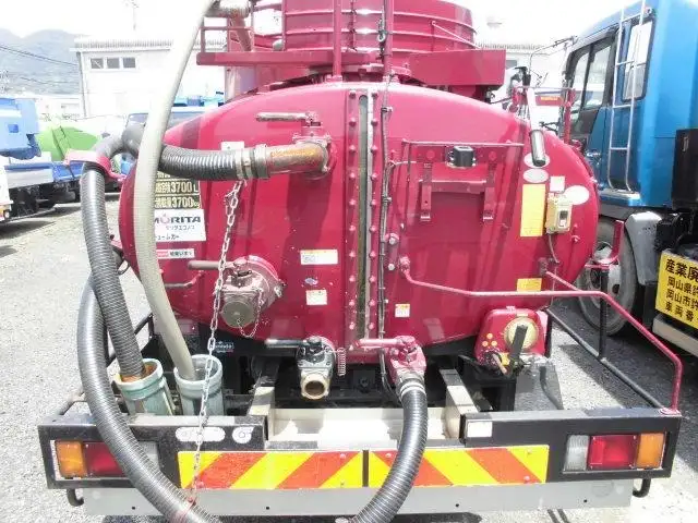 いすゞ エルフ 小型 タンク車 バキューム の中古トラック画像4