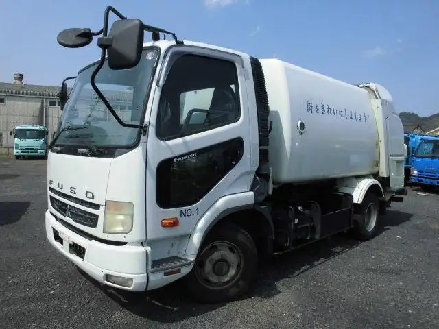 三菱 ファイター 中型/増トン パッカー車 巻き込み式 回転ダンプ式 の中古トラック【車両No.201620】