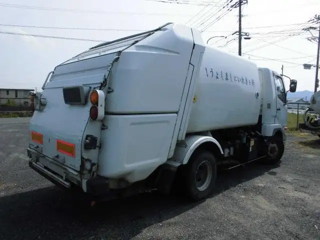 三菱 ファイター 中型/増トン パッカー車 巻き込み式 回転ダンプ式の中古トラック画像3