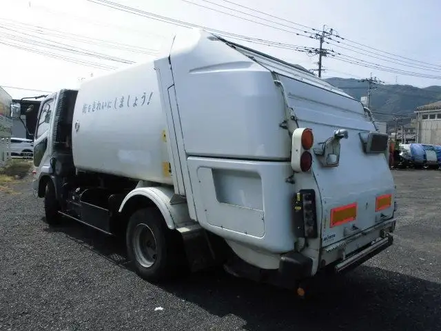三菱 ファイター 中型/増トン パッカー車 巻き込み式 回転ダンプ式の中古トラック画像4