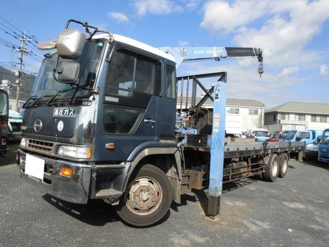 日野 プロフィア 大型 車両重機運搬 セルフローダー