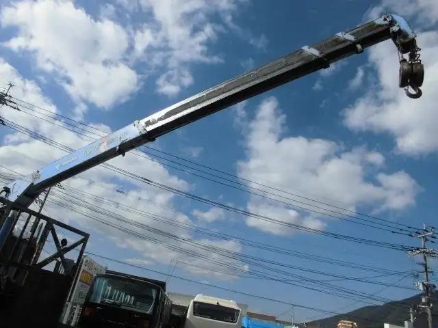 日野 プロフィア 大型 車両重機運搬 4段クレーン ラジコンの中古トラック画像9