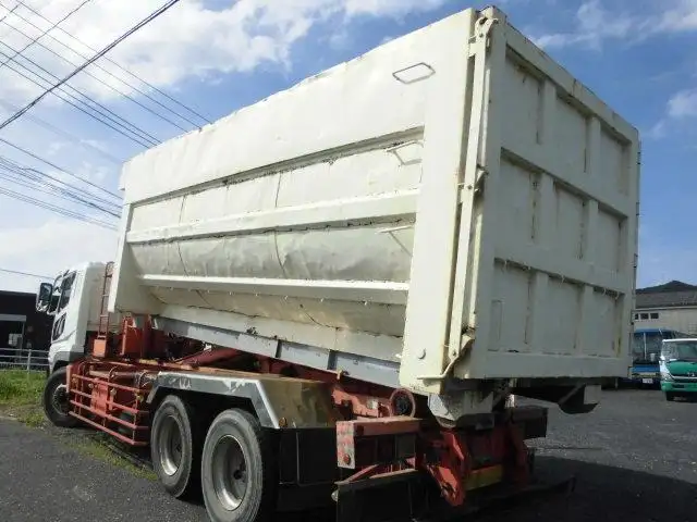 三菱 スーパーグレート 大型 アームロール コンテナ付き ツインホイストの中古トラック画像4