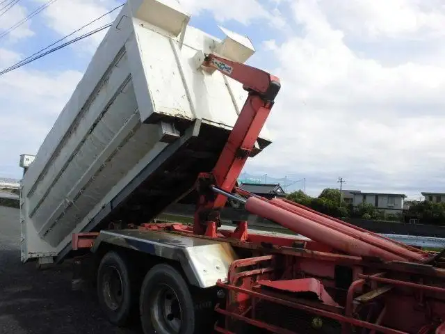 三菱 スーパーグレート 大型 アームロール コンテナ付き ツインホイストの中古トラック画像5