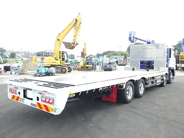 三菱 スーパーグレート 大型 車両重機運搬 4段クレーン ラジコンの中古トラック画像3