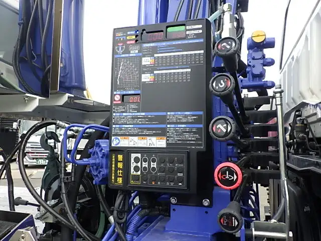 三菱 スーパーグレート 大型 車両重機運搬 4段クレーン ラジコンの中古トラック画像12