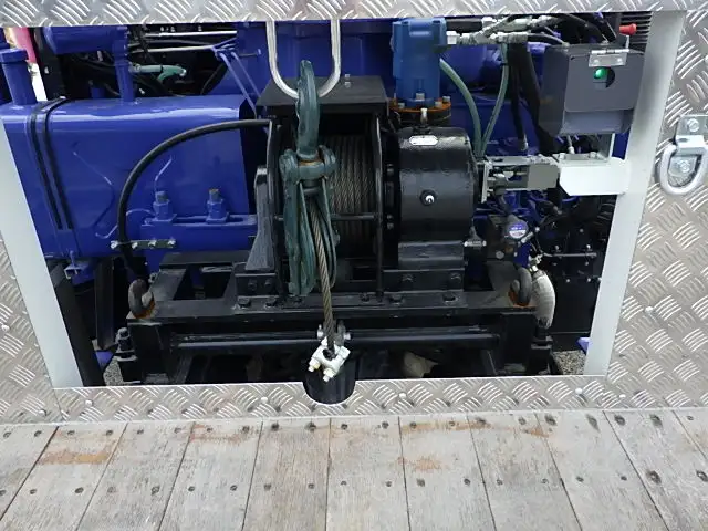 三菱 スーパーグレート 大型 車両重機運搬 4段クレーン ラジコンの中古トラック画像8