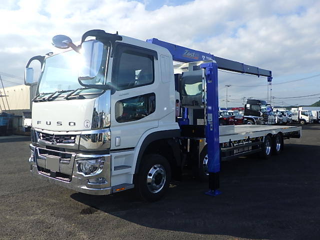 三菱 スーパーグレート 大型 車両重機運搬 セルフローダー