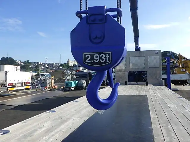 三菱 スーパーグレート 大型 車両重機運搬 4段クレーン ラジコンの中古トラック画像12