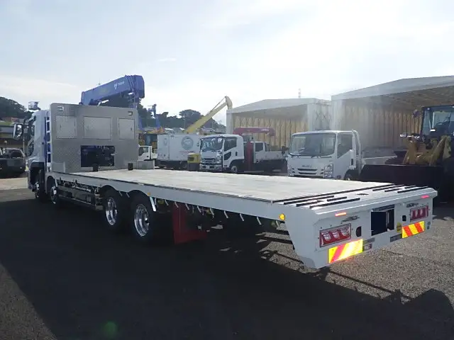 三菱 スーパーグレート 大型 車両重機運搬 4段クレーン ラジコンの中古トラック画像4