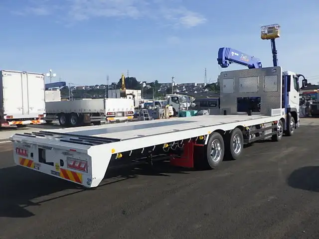 三菱 スーパーグレート 大型 車両重機運搬 4段クレーン ラジコンの中古トラック画像3