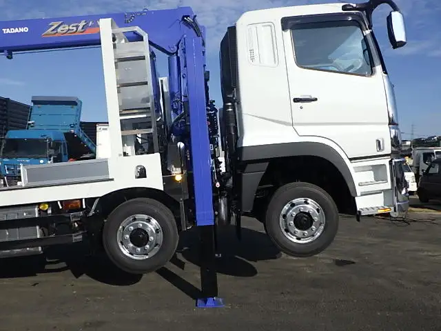 三菱 スーパーグレート 大型 車両重機運搬 4段クレーン ラジコンの中古トラック画像10