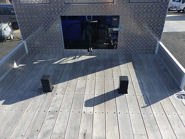 三菱 スーパーグレート 大型 車両重機運搬 4段クレーン ラジコンの中古トラック画像7