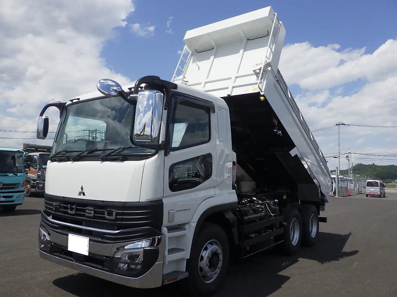 三菱 スーパーグレート 大型 ダンプ Lゲート コボレーンの中古トラック画像6