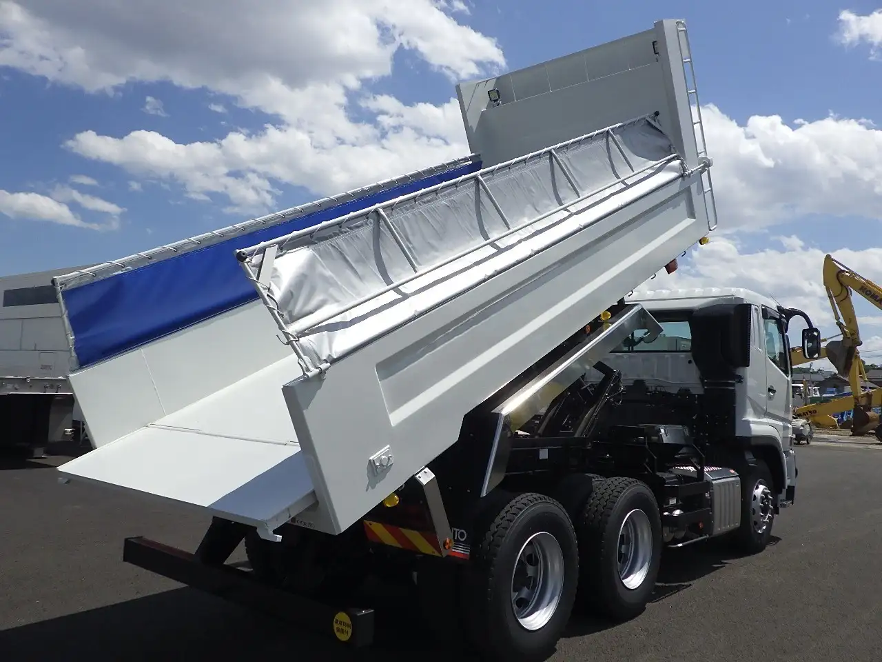 三菱 スーパーグレート 大型 ダンプ Lゲート コボレーンの中古トラック画像7