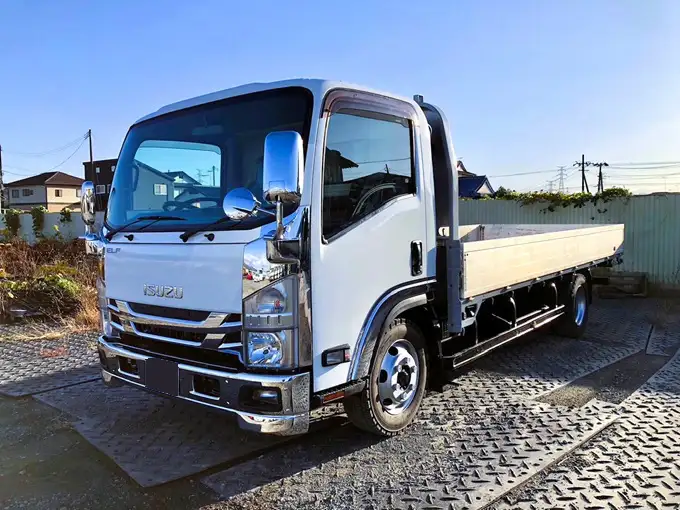 いすゞ エルフ 小型 平ボディ アルミブロック TPG-NPR85AR の中古トラック【車両No.201705】
