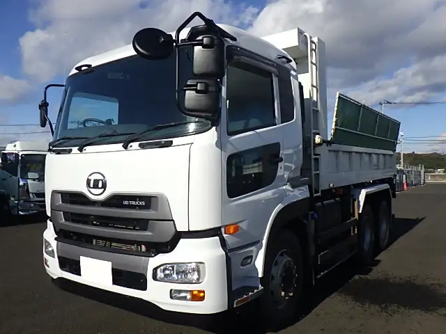 日産UD クオン 大型 ダンプ コボレーン ベッド の中古トラック【車両No.201729】